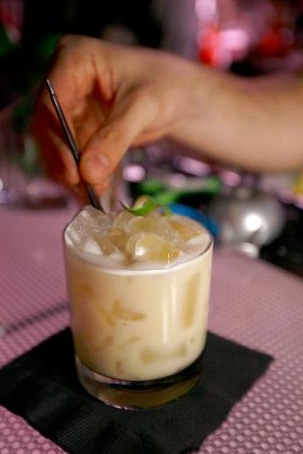 Tahini Surprise - Gran Sierpe Pisco Cocktail