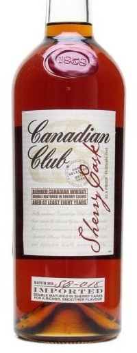 canadian club sherry cask