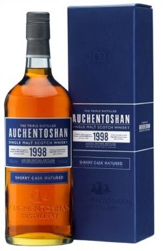 Auchentoshan Introduces 1998 Vintage Scotch Matured in Sherry Casks