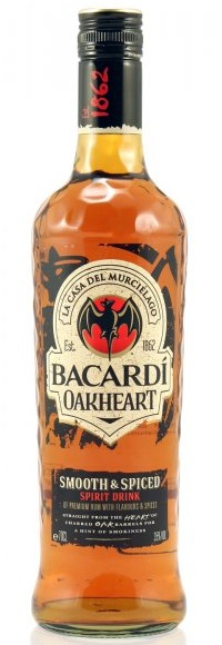bacardi oakheart spiced rum