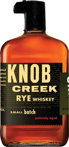 knob creek rye whiskey