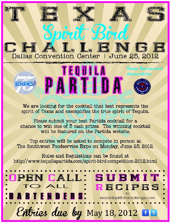 Tequila Partida Announces Texas Spirit Bird Challenge