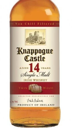knappogue castle 14 year twin wood irish whiskey