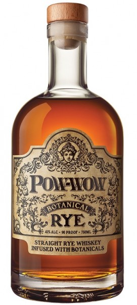 pow-wow botanical rye whiskey
