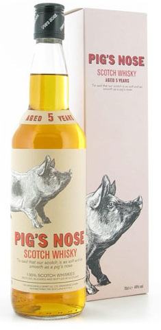 pig's nose scotch whisky