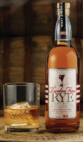twelve five rye whiskey