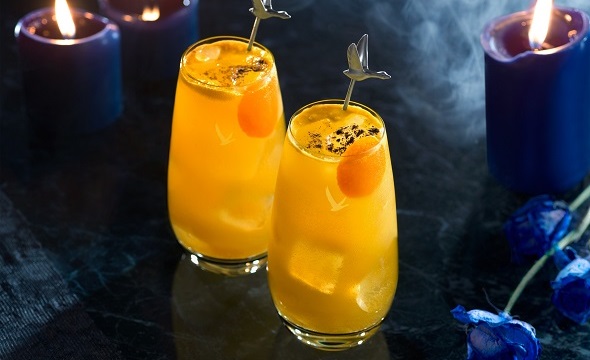 L'Orange Enchante grey goose halloween cocktail