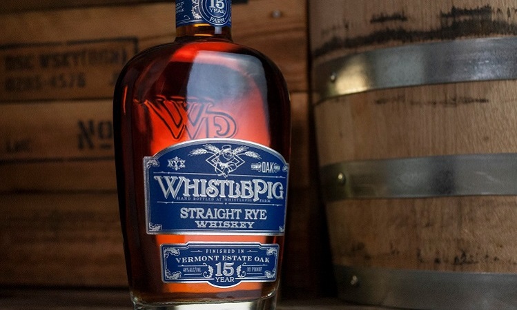 whistlepig 15 year rye whiskey