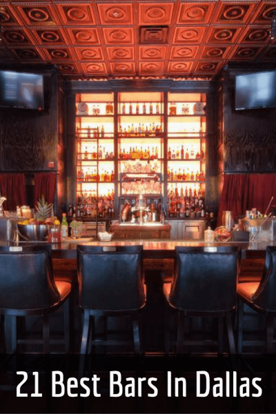 It's no secret that folks in Texas like to drink, and these days the best bars in Dallas are among some of the most impressive in the country.
