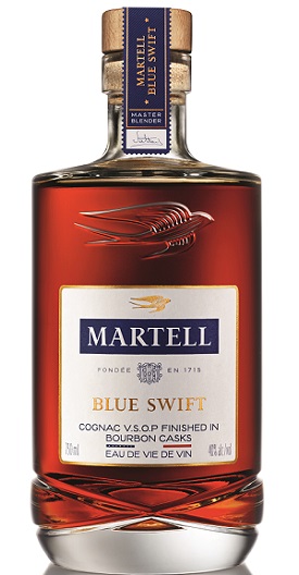 martell blue swift cognac