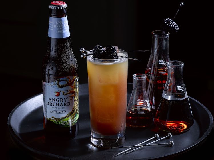 Halloween Cider Cocktail