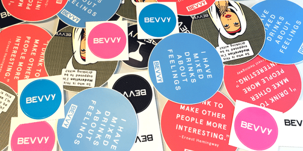 Bevvy Stickers