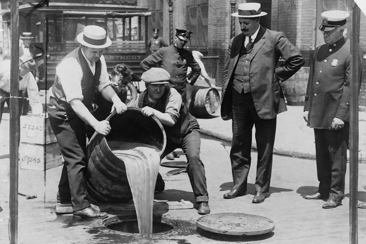Prohibition Disposal in NYC