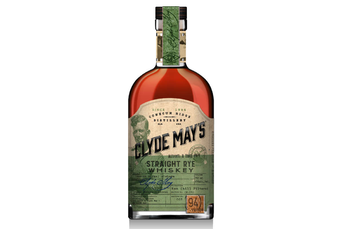 Clyde May's Straight Rye Whiskey | Bevvy