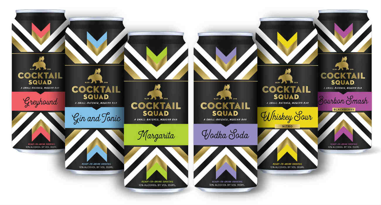 Cocktail Squad Canned Cocktails
