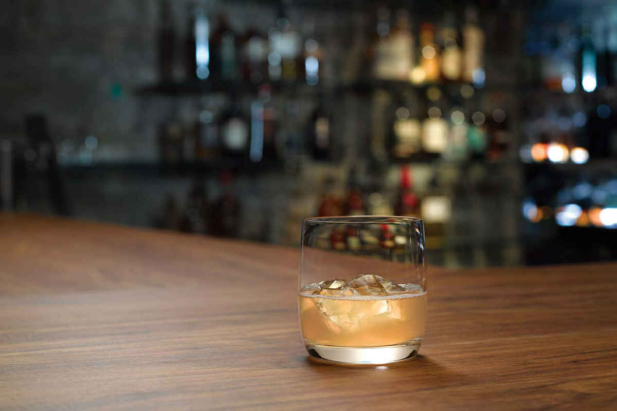 Legent Bourbon Rising Sun Cocktail