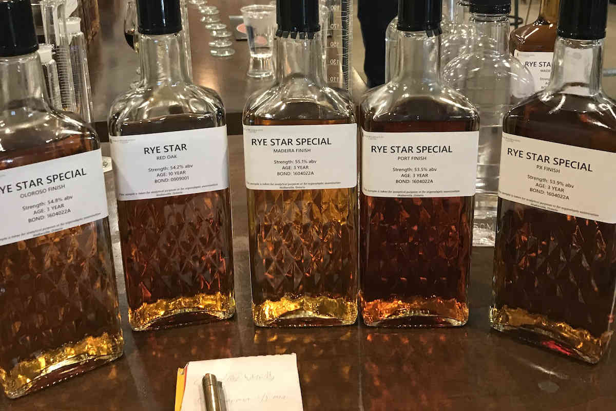 Canadian Whisky Tasting