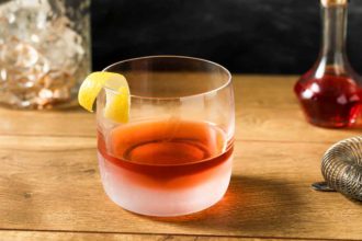rum sazerac cocktail